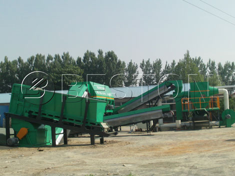 waste recycling plant