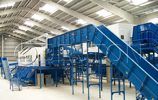 Waste sorting machine