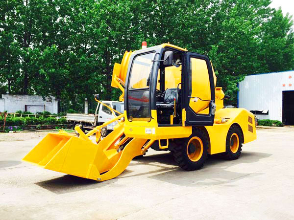 1.2cub self loading concrete mixer