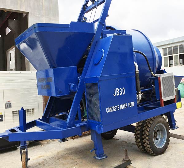 concrete pumping machine