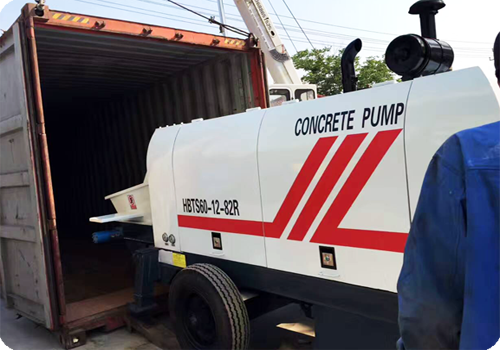 concrete pump machine